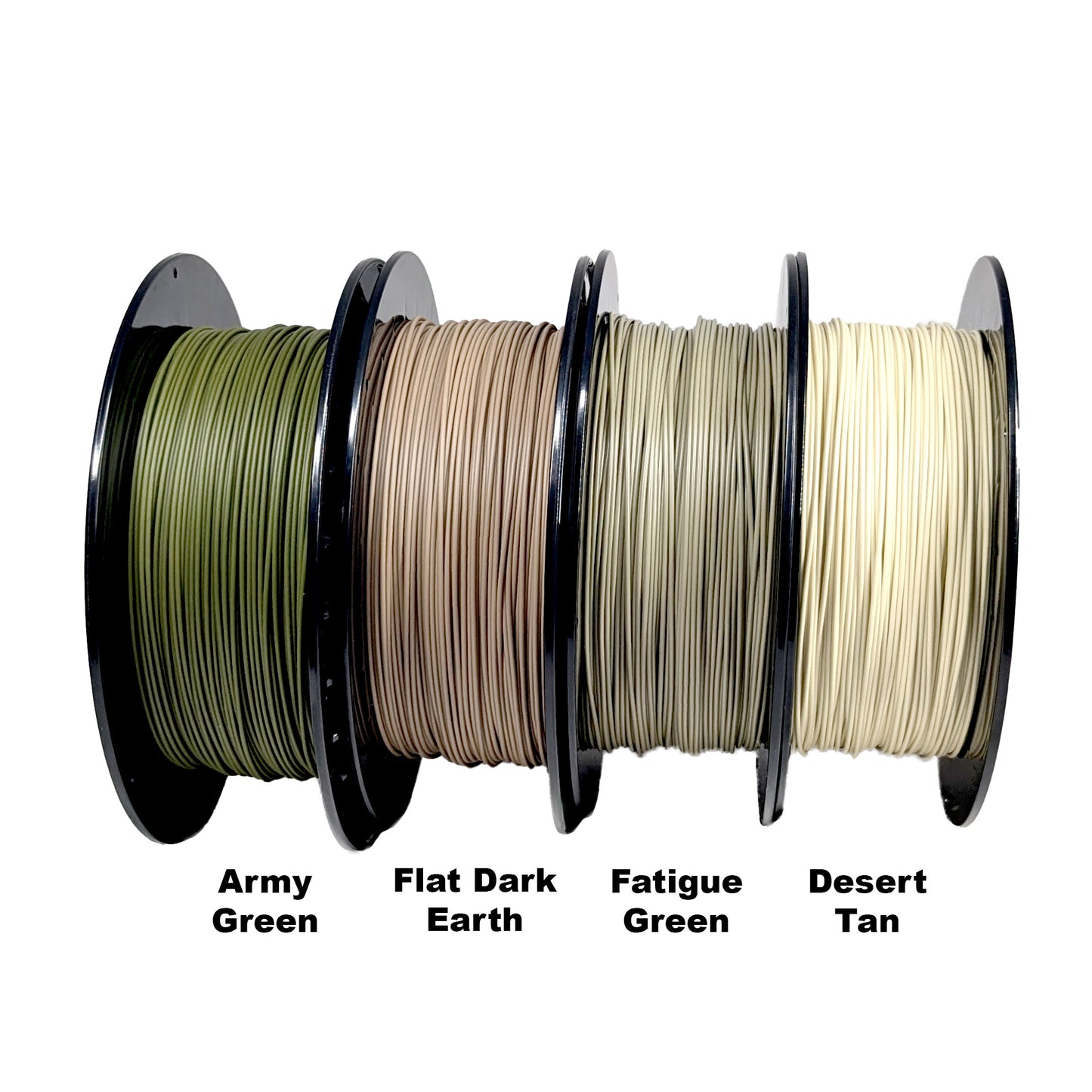 Multi-Material Bundle 4x PLA Filament 1.75mm 500G